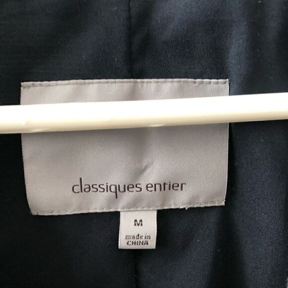 Classiques Entier Navy & White Striped Nautical Blazer Size M - Picture 3 of 7